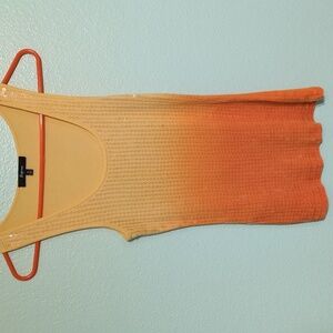 buy1 Get1 Free Tops! Express size small tank- Orange and Yellow